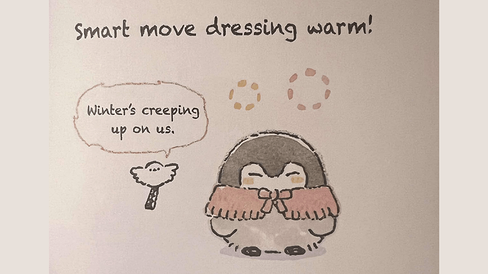 Dressing warm