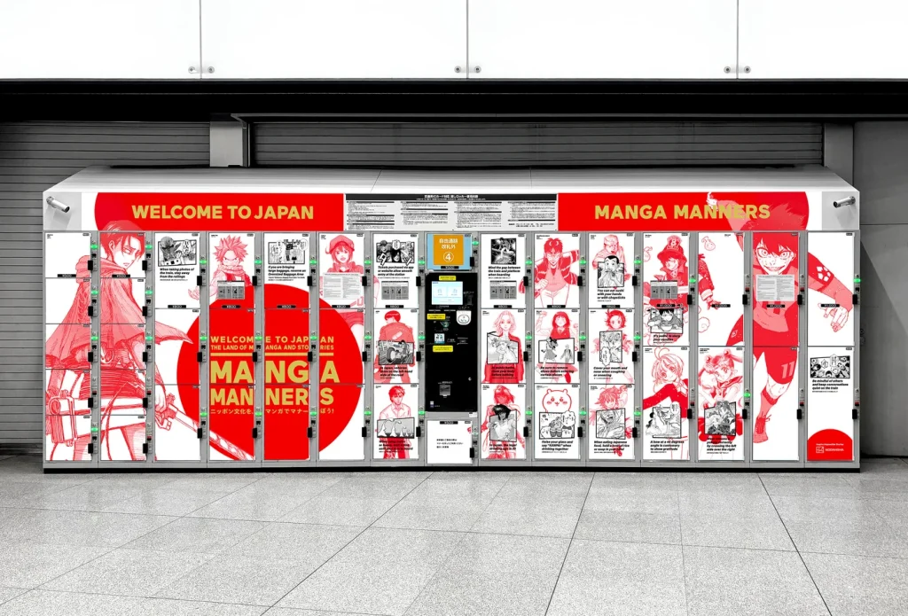 “Manga Manners” Uses Kodansha Characters to Teach Japanese Manners to Tourists