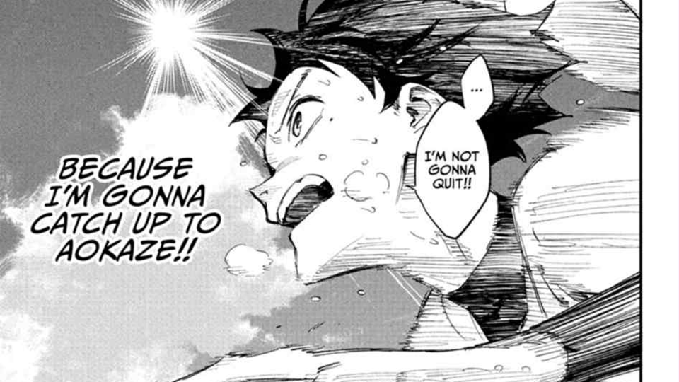 Nagiharu aims for the top