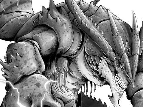 EXCLUSIVE: First Look at Dinosaur Sanctuary Creator’s Design for MONSTROUS: THE KAIJU ISSUE